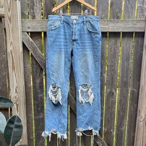 We The Free Distressed Jeans